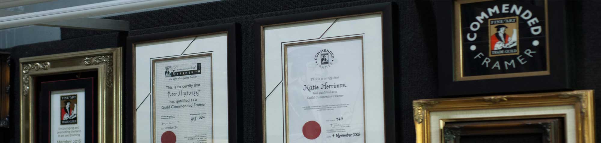 Framing certificates